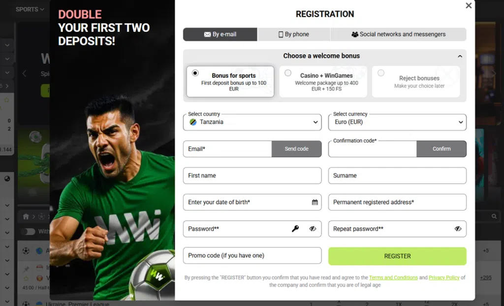 Registration and Account Verification